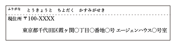 履歴書の住所欄の正しい書き方 リクルートエージェント